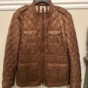 Burberry Brown Quilted Jacket